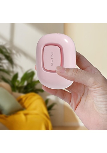 Suntek Banyo Seyahat Ev Için Diş Fırçası Temizleyici Pembe Pembe