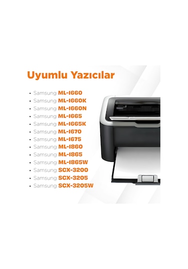 Samsung Ml-1675 Uyumlu Toner / Mlt-D104S