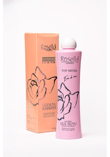 % 100 Doğal Saf Gül Suyu 360 Ml