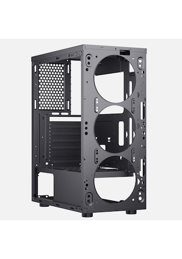 Powerboost VK-1651 500W Mid Tower Bilgisayar Kasası Siyah