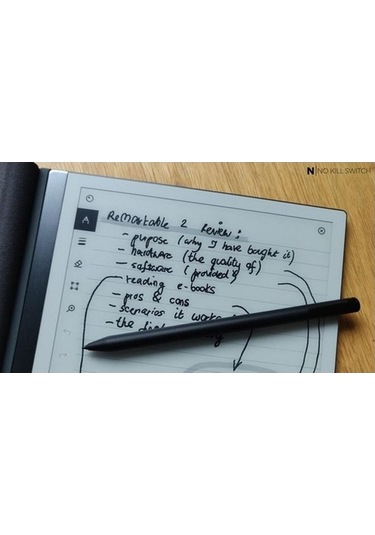 Remarkable 2 Digital Paper Tablet + Marker Plus + Kapaklı Kahverengi Kılıf