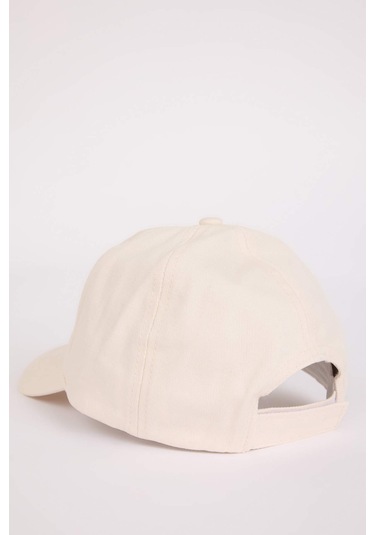 DeFacto Kız Çocuk Nakışlı Pamuklu Cap Şapka D8432A825SMBG286