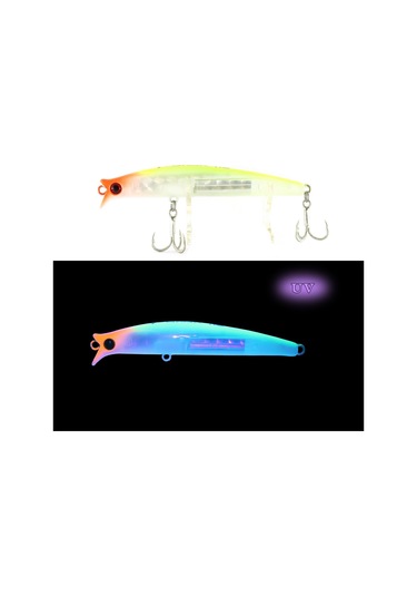 Ege Fish V Gaga 92mm 15.5 Gr Maket Balık Uv Pink Sübye
