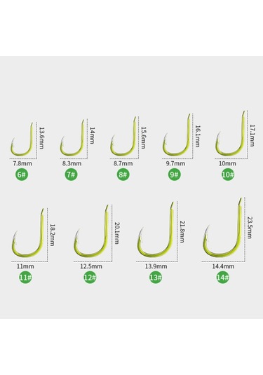 Çift Kancalar Iseama Patlayıcı Kanca Bighead Sazan Besleyici El Çubuğu Ve Atma Çubuğu, Boyut: 11, Boyut:11