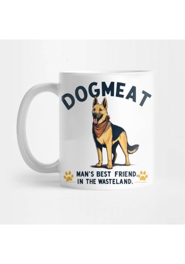 Dog Meat Fallout Kupa Bardak Çok Renkli