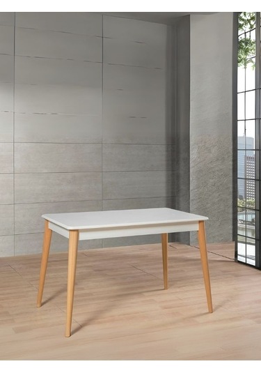 Ludovica Fransız Retro Still Açılır Yemek Masası 90x140 Naturel