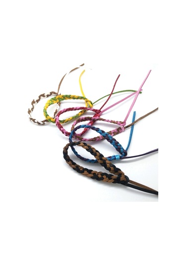 Lemestar 12 Adet Çift Renkli Deri Uyumlu Sivrisinek Kovucu Bileklik - Çocuk Ve Yetişkinler İçin Esnek Tasarım