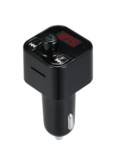 Xindoker Bluetooth Araç Fm Vericisi - Mikrofonlu, Şarj Edilebilir, Yüksek Kaliteli Müzik Ve Arama Özellikli