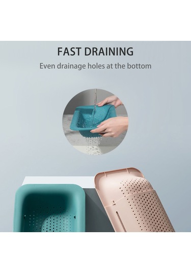 Kangvka Genişleyebilir Gri Pps Lavabo Kurutma Rafı - Çamaşır Ve Tabak Kurutucu Aleti Gri