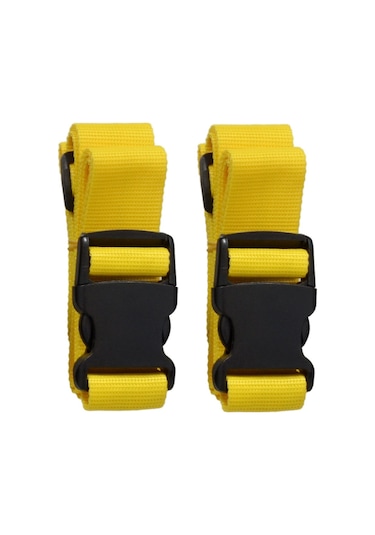 Tarix Valiz Bavul Emniyet Kemeri 2 Adet - Sarı