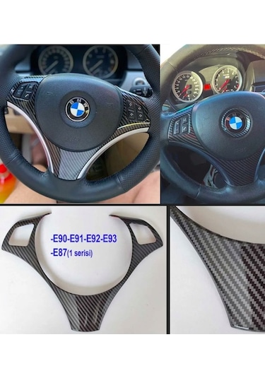 Bmw E90 Karbon Direksiyon Kaplama E92 E93 E87