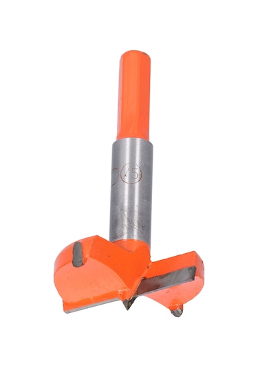 Lemestar Karbür Ahşap Delici, Forstner Matkap Ucu, 45mm, Yumuşak & Sert Ahşaplar İçin, Hızlı Talaş Atımı, Hex Kolu, Cnc Ve El Matkaplarıyla Uyumlu