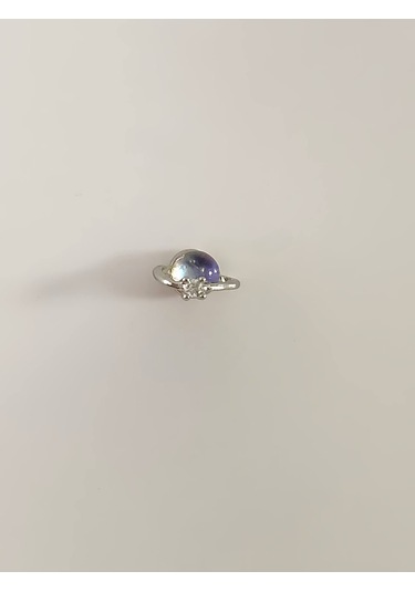 Eva Takı Store Gezegen Yıldız Model Kıkırdak Tragus Helix Piercing Gümüş Renk Küpe Gümüş