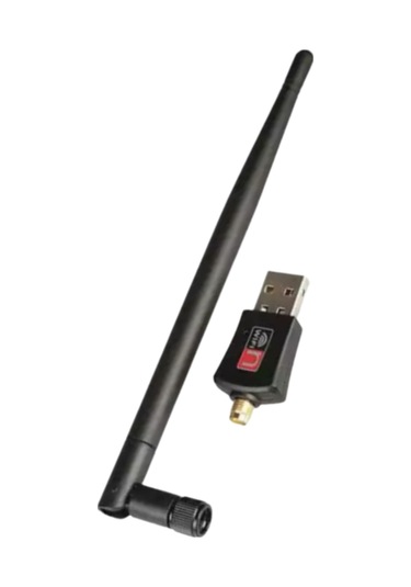 Büro Ev Ofis Cihazları İçin 5dbı 2.4ghz Wifi Usb Adaptör