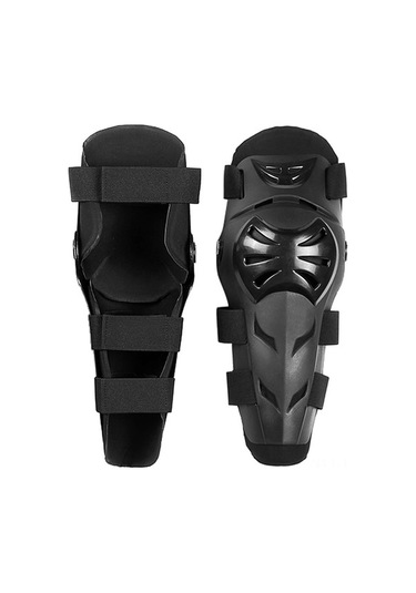 Flybuy 1 Takım Motosiklet Diz Pedleri Yarış Diz Koruyucuları Motor Yarışı Diz Güvenlikleri Diz Kapağı Koruması Destekleri Siyah Siyah