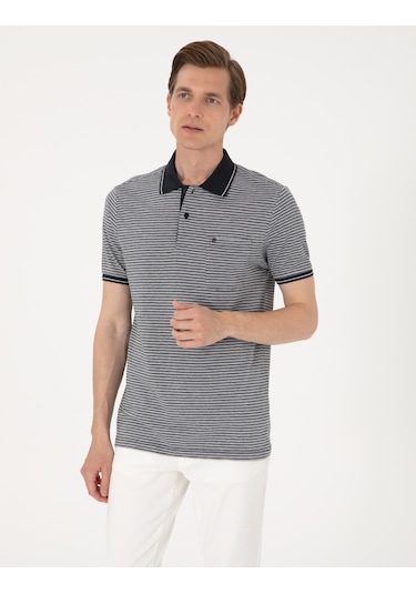 Pierre Cardin Erkek Siyah Tişört 50307848-vr046 Siyah