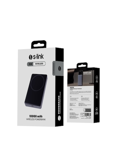 S-lınk Mg210, Magsafe, Gri, 10.000mah, 1xtype-c, 4 Led Göstergeli
