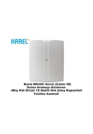 Karel Ms48C 4-12 Caler Id Telefon Santral Cihazı
