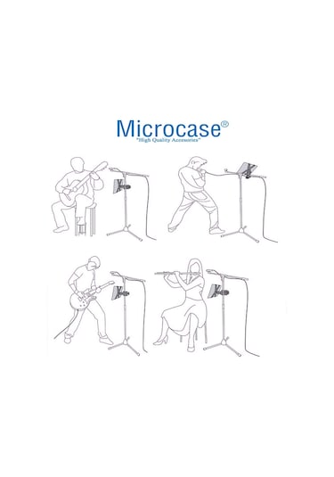 7-11'' Bisiklet GYM Koşu Bandı Klipsli Tablet Tutucu-AL2460