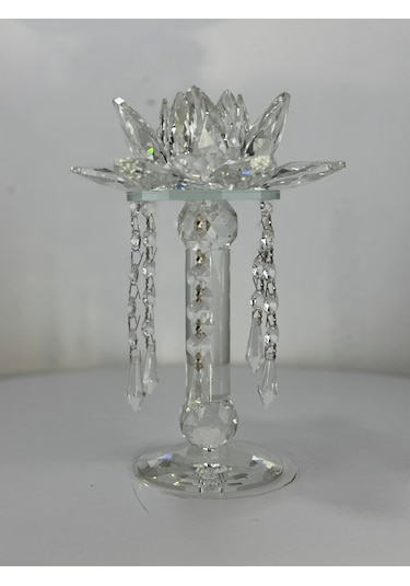 Biev Kristal Mumluk 25 Cm ŞEFFAF