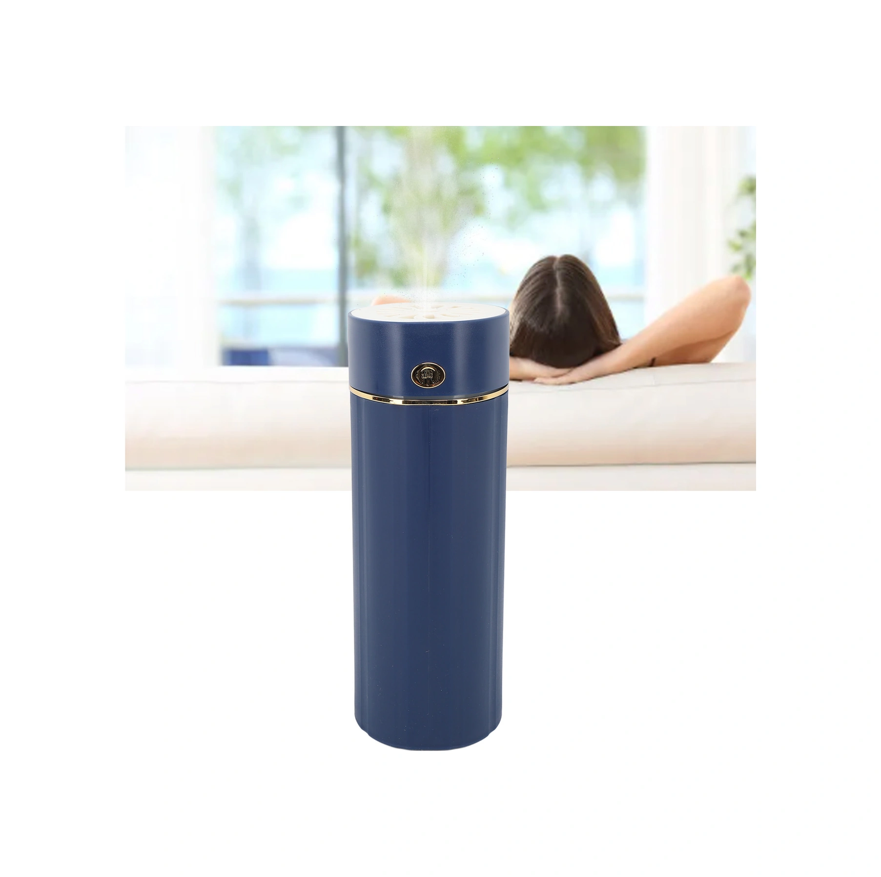 Geeroyoo Mini Nemlendirici Usb İle: Yüksek Buhar Miktarı, Renkli Gece Lambası, Ev/araç Kullanıma Uygun, Hava Temizleme Fonksiyonu