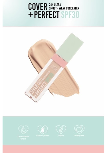 Show By Pastel Cover+Perfect Ultra Kapatıcı SPF30 302 Light