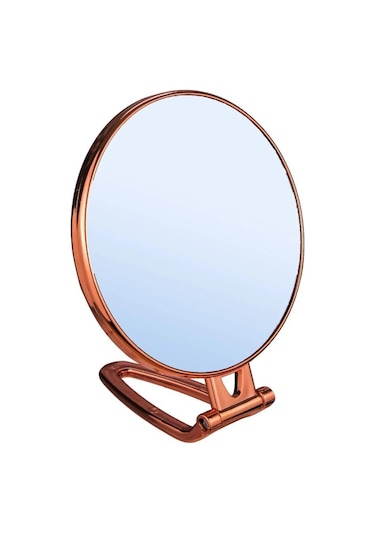 Bella House K 5174 Çift Yönlü Oval Makyaj Aynası Gold