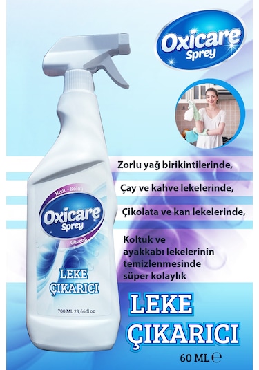 Oxicare Süper Kumaş Yüzey Leke Çıkarıcı 700 ML