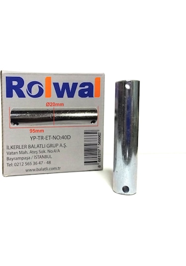 80x70mm Transpalet Tekerlek Mili - 10 Adet