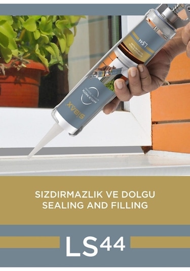Sibax Silikonize Mastik - Silikon - Mastik - Beyaz