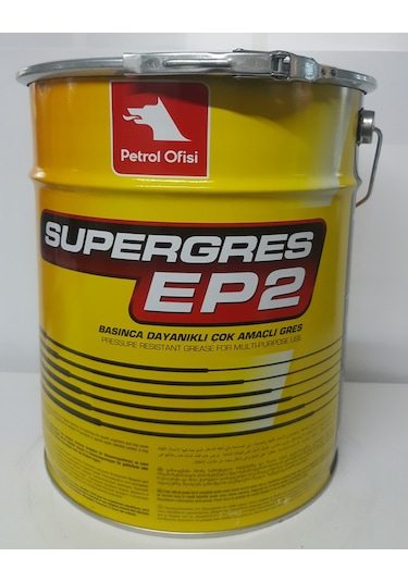Petrol Ofisi Süper Gres Ep 2 Lityum Sabunlu Gres 15 KG