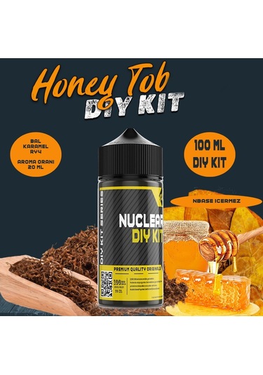 Nuclear 100 ML Dıy Kit Honey Tobacco Gıda Aroma ( 20 ML Aroma içerir )