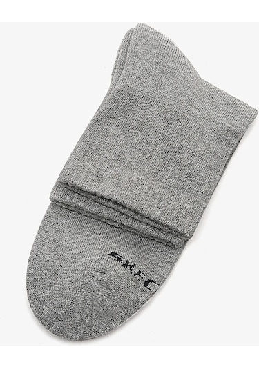 Skechers S192136-900 U Skx Padded Mid Cut Socks 3 Pack Unisex Çorap Renkli