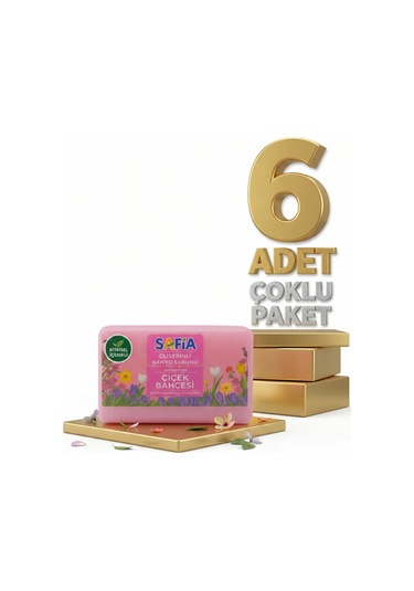 Safia Gliserinli Çiçek Bahcesi Banyo Sabunu 6x150 Gr Gliserin