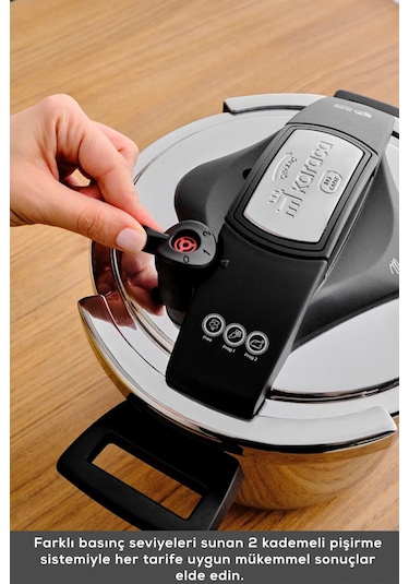 Karaca Marsilya İndüksiyon Tabanlı Düdüklü Tencere 7 Lt