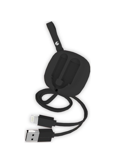 Konfulon S80 2A Lightning Kablo İphone Uyumlu 20 CM - 1 M Siyah