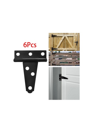 Suntek T Kayış Menteşe Paslanmaz Siyah Üçgen Ahır 2inç