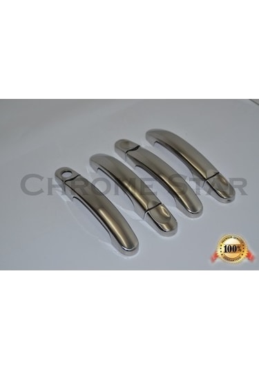 Vw Touran Krom Kapı Kolu 2003-2010 4 Kapı Paslanmaz Çelik N11.958