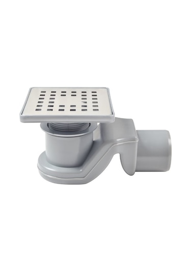 Sukar Twisty Yer Süzgeci Gideri Kare Desen Yükseklik Ayarlanabili