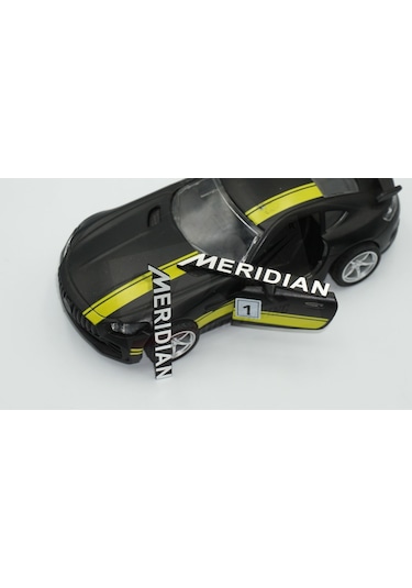 Meridian Logo Hoparlör Krom Metal 3M Logo Amblem 2 Li Set N11.2801