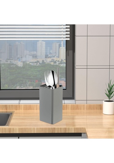 Suntek Magideal Mutfak Düzenleyici Tutucu Depolama Gümüş Kutusu Gri