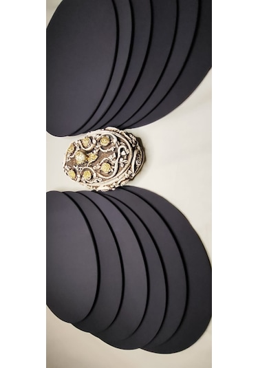 12 Adet Gri Renk Supla Takımı Gri