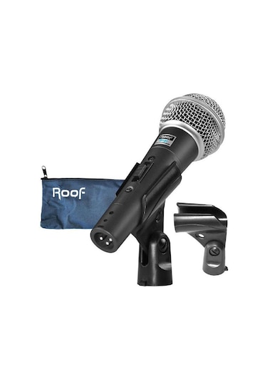Roof R-101 Kablolu Dinamik El Mikrofonu - 6.3 Mm Jaklı