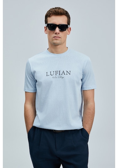 Lufian Love Modern Grafik T- Shirt Mavi Mavi 111020238100300 Mavi Lufian Love Modern Grafik T- Shirt Mavi Mavi 111020238100300 Mavi