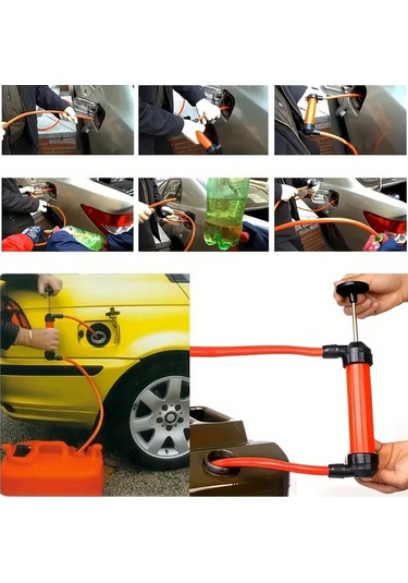 Boatshop1 1 Takım Universal Manuel Yağ Çıkarma Pompası 2si 1 Arada Araba Yağ Drenaj Ve Hava Kompresörü Yağ Değiştirme Bakım İçin