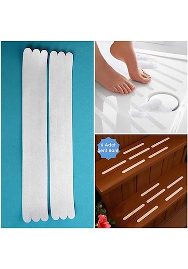 Miny Baby Banyo Zemin Kaydırmaz Bant Mavi Mavi