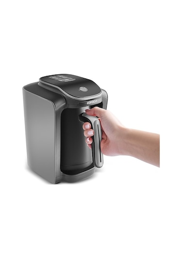 Karaca Hatır Neo-S 5 Fincan Kapasiteli Tangerine Sütlü Türk Kahve Makinesi