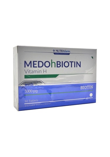 Nutrafarm Medohbiotin 5mg 60 Tablet