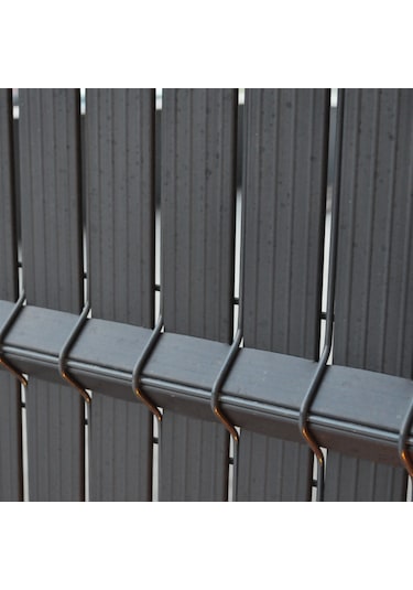 Panel Tel Çit Kaplama Pvc Düz Model