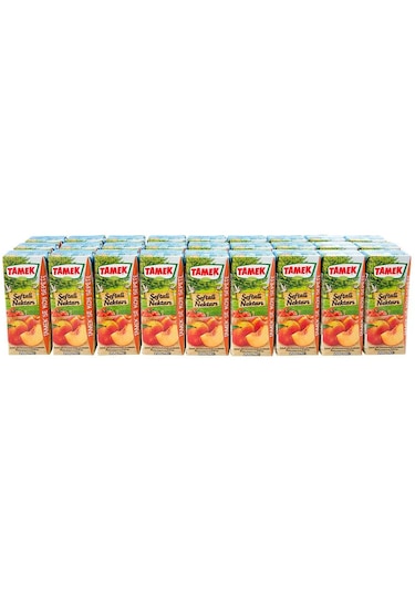 Tamek Şeftali Nektarı 200 Ml X 27 Adet